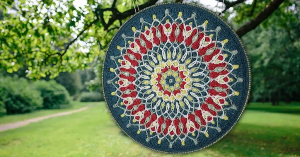 Stella Mandala, Design by Lilla Bjorn Crochet