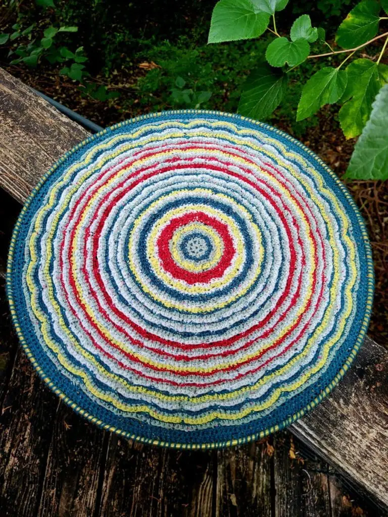 Stella Mandala on Ring - Back