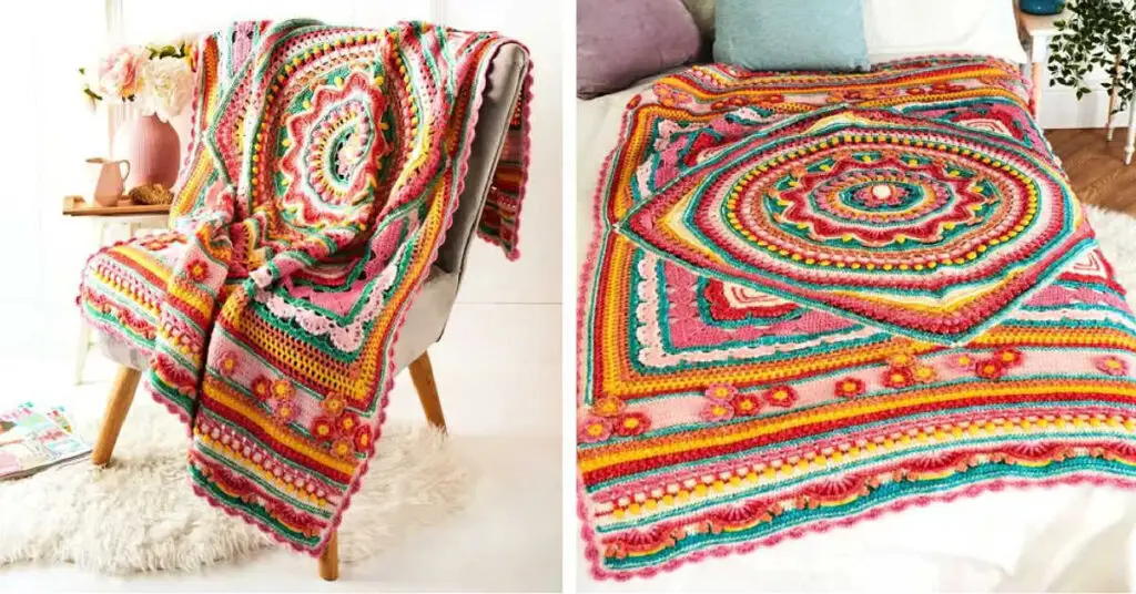 Enigma Blanket by Esther Dijkstra of itsallinanutshell