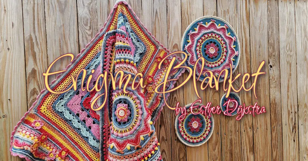 Enigma Blanket (crochet) by Esther Dijkstra